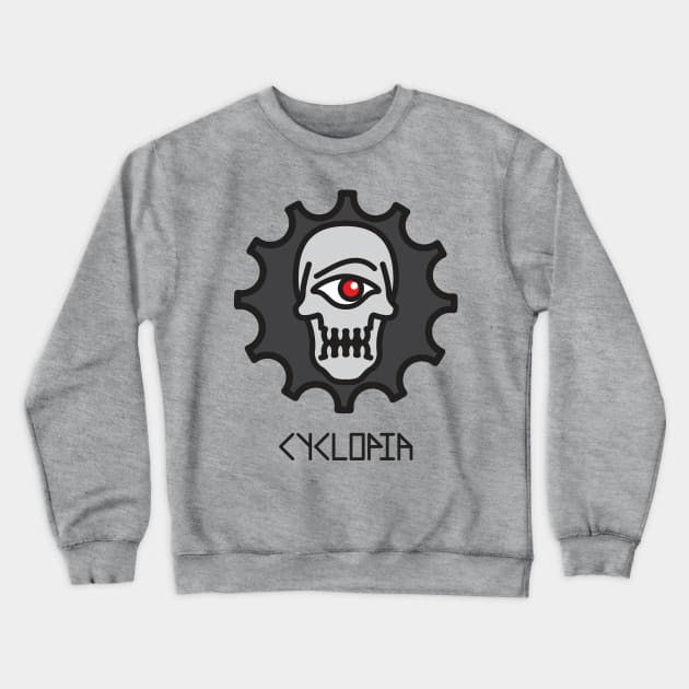 Cyclopia Logo Tee Crewneck Sweatshirt by cyclopia